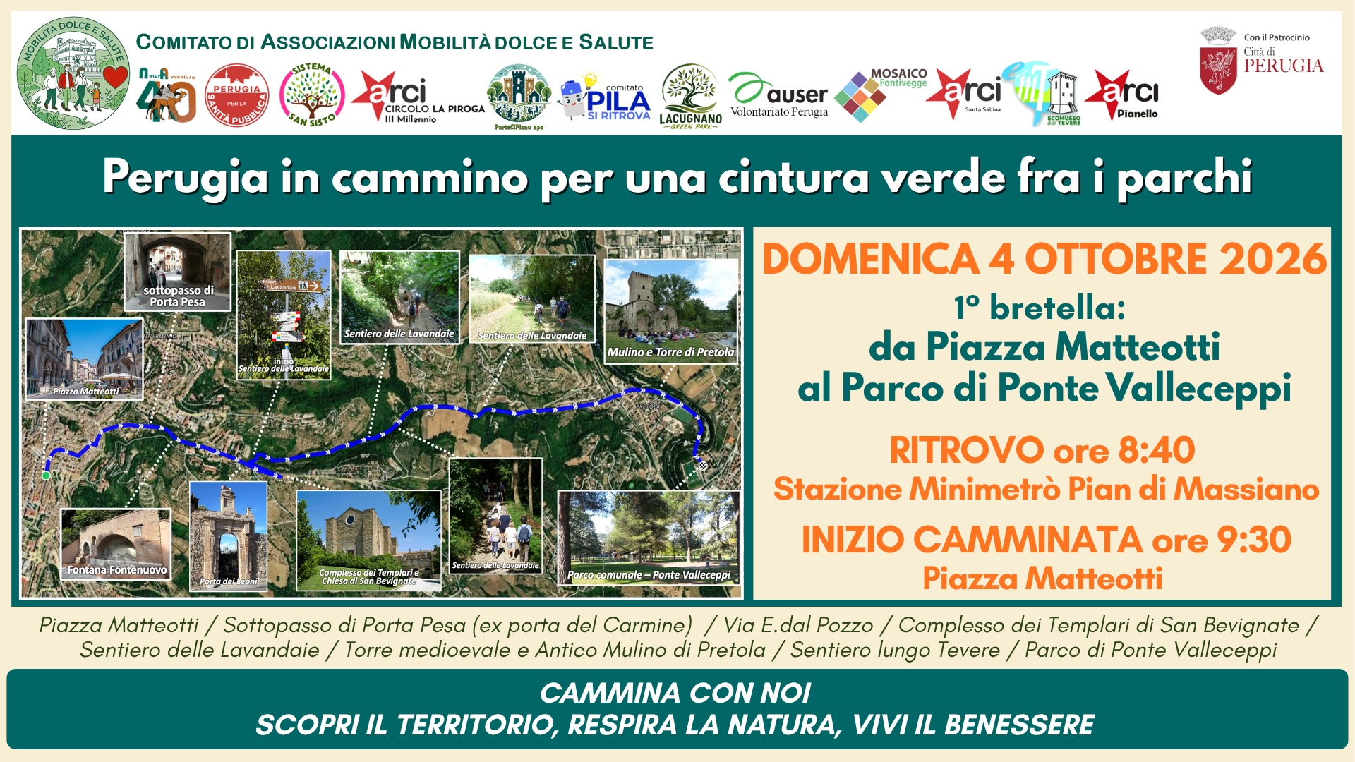 Secondo appuntamento di Mobilità dolce e salute
